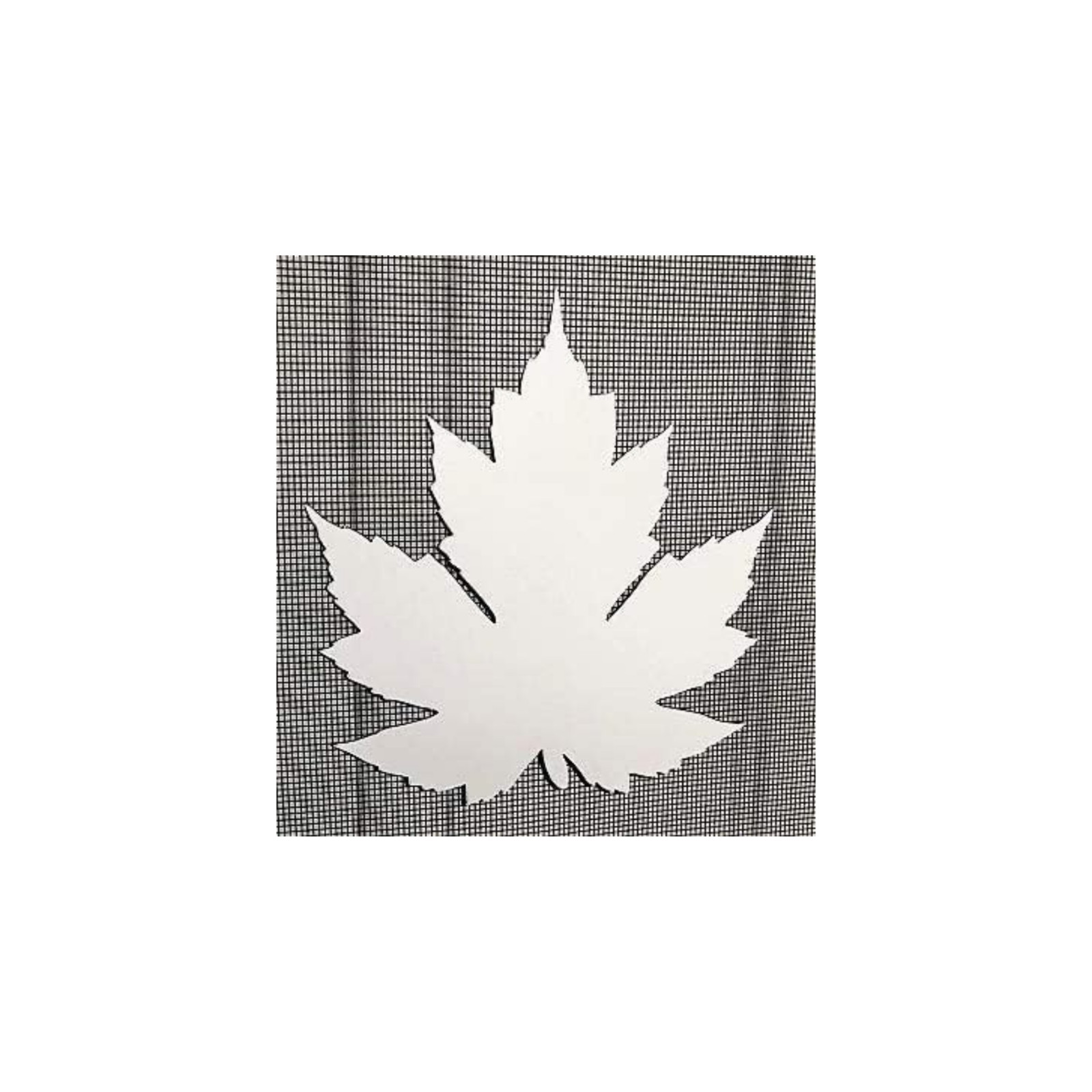 DCentral Maple Leaf Flexible Double-Sided Screen Magnets 4.8″x5.1″ White