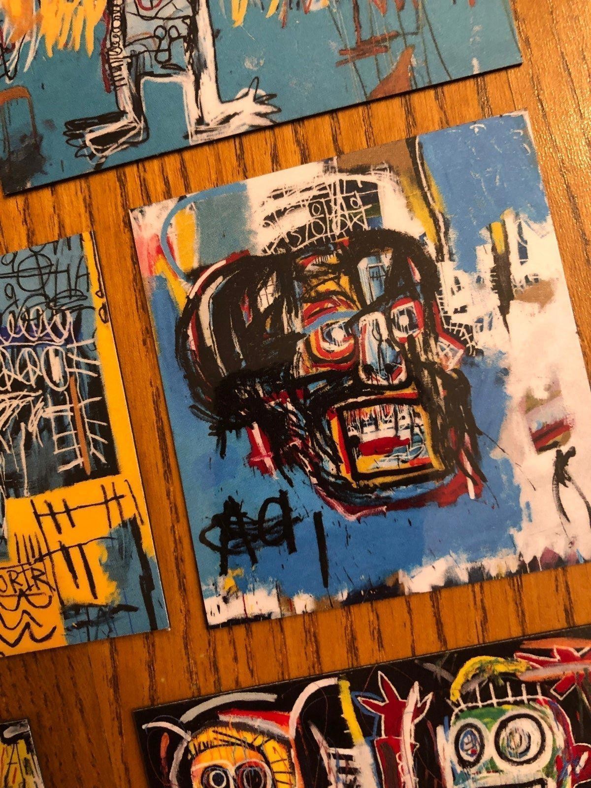 Basquiat fridge magnets modern art graffiti Jean-michel Basquiat New York nyc