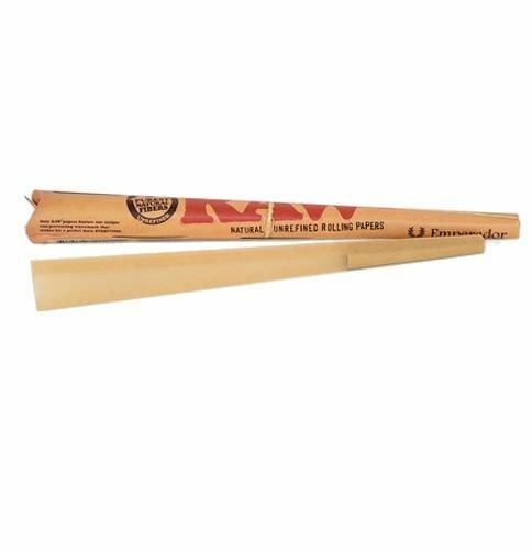 RAW Classic Emperador – 6 PACKS – Pre Rolled 1 Cone Per Pack Natural Unrefined