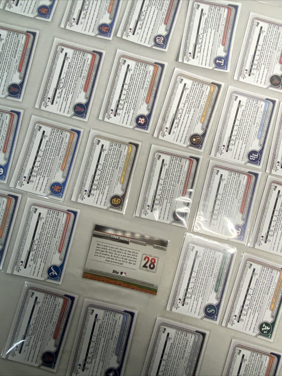 2024 1st Bowman Chrome + Mega Box & Paper Lot Of 28 Prospects