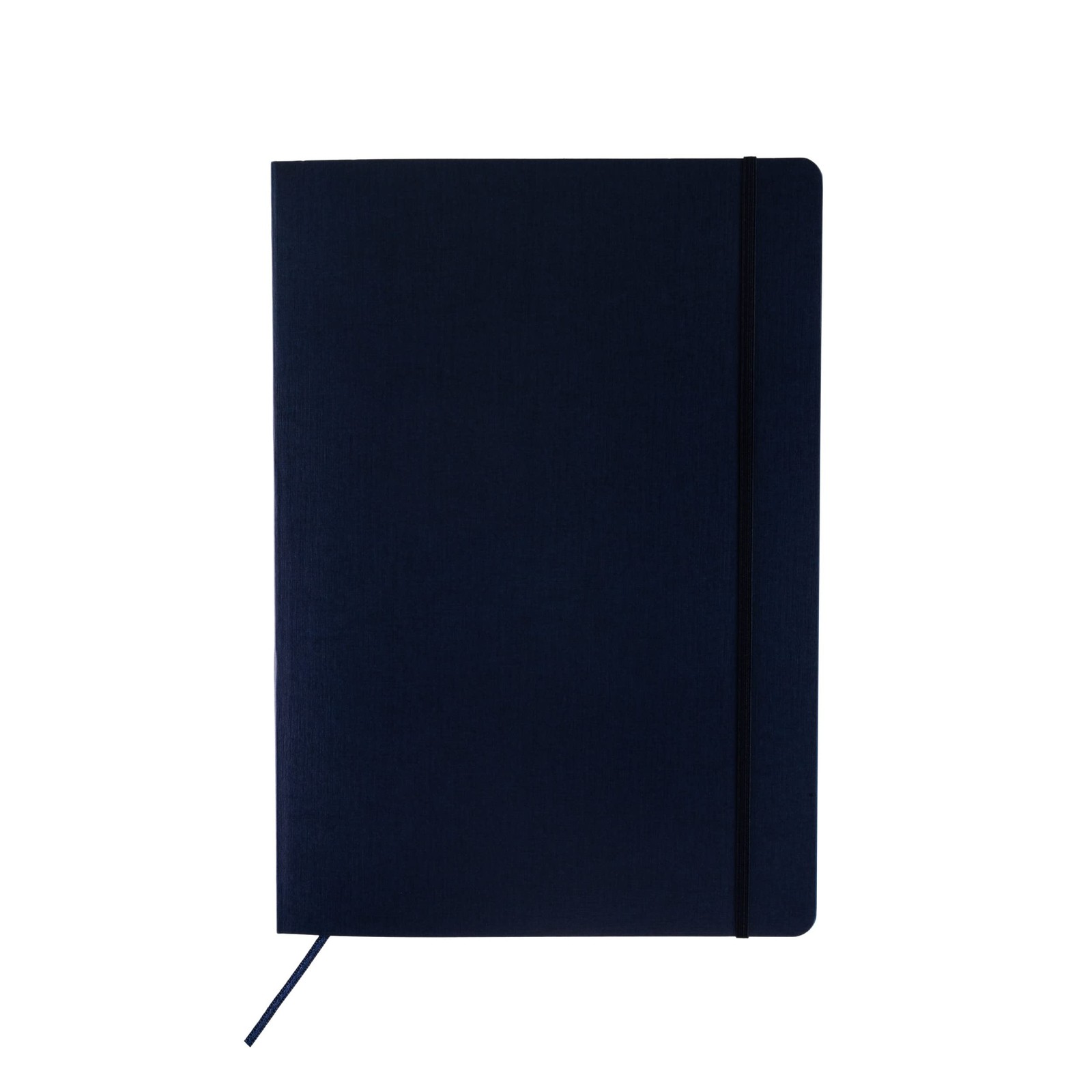 Fabriano Ecoqua Plus Stitch-Bound Notebook, 8.3″ x 11.7″, A4, Lined, Navy