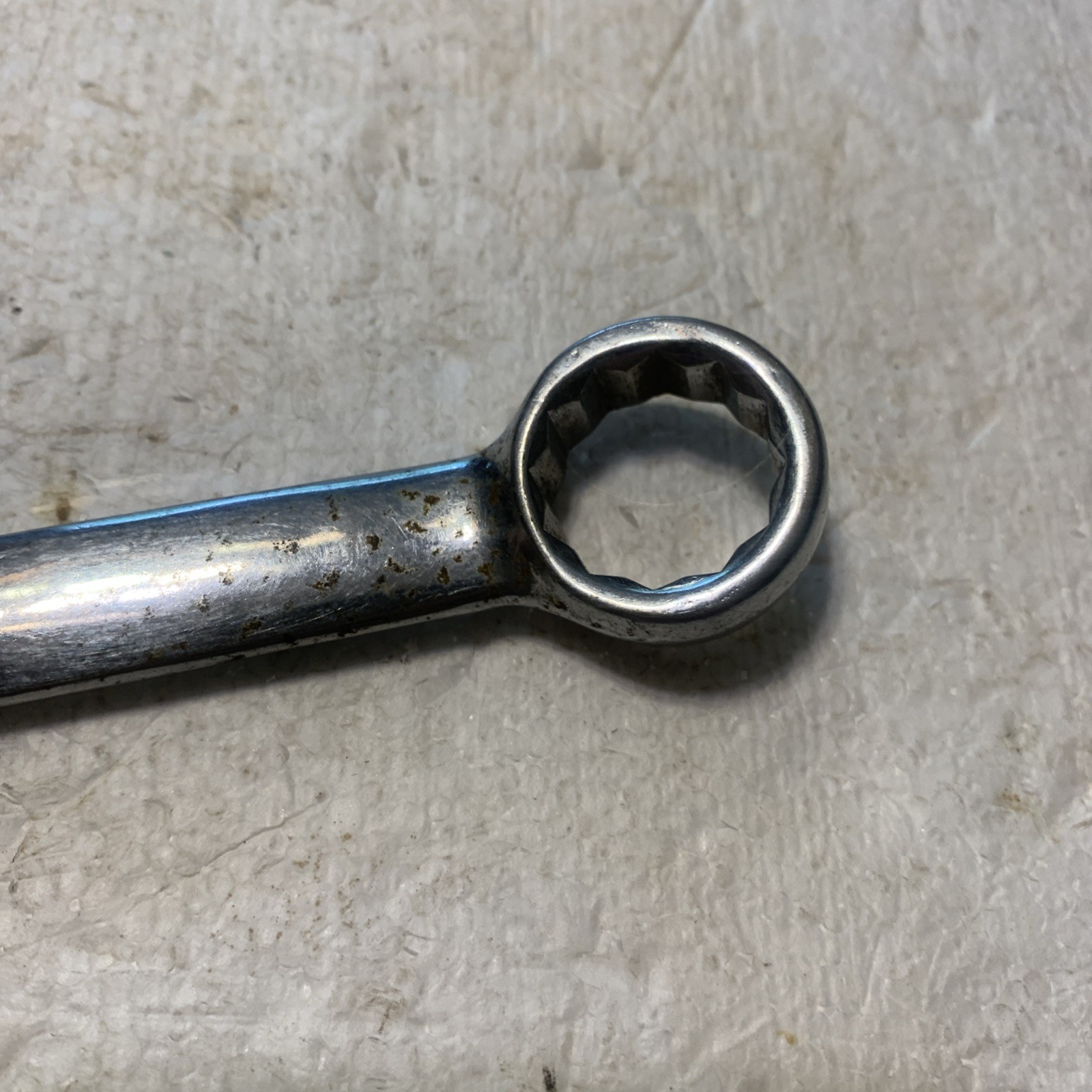 Vintage HP Blue Line 11/16″ Combination Wrench CW22 Chrome 12 Point