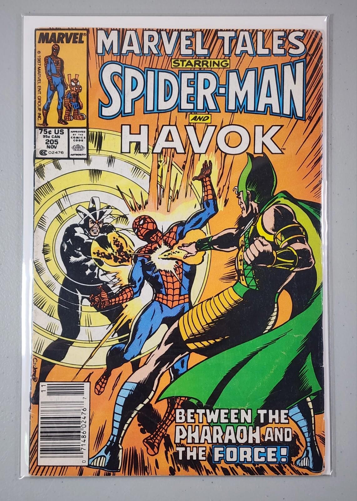 Marvel Tales #205 207 209 VF Newsstand Marvel 1987