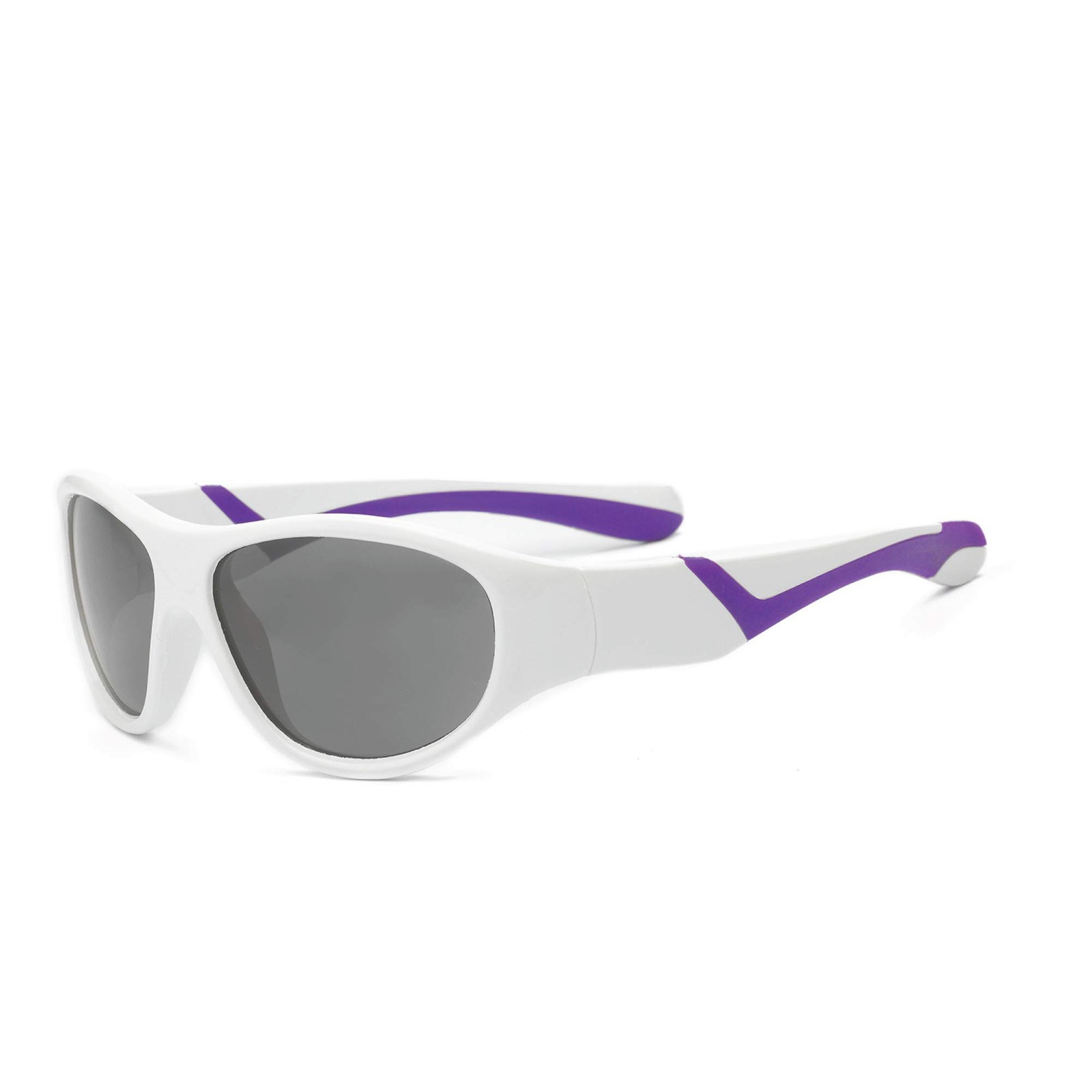 Real Kids Shades Discover Sunglasses, Youth 7+, White/Purple, UV Protection