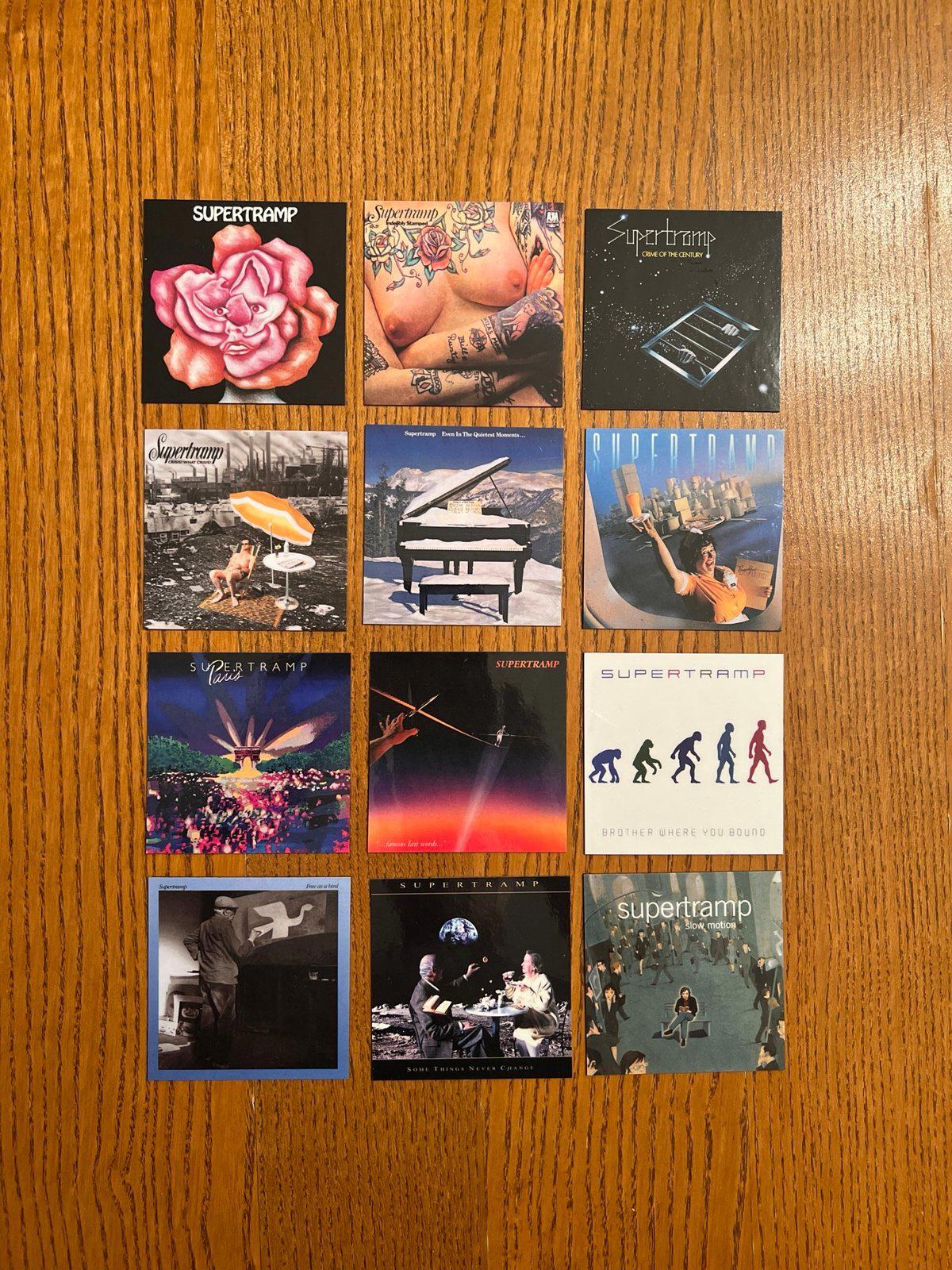 Supertramp fridge magnets
