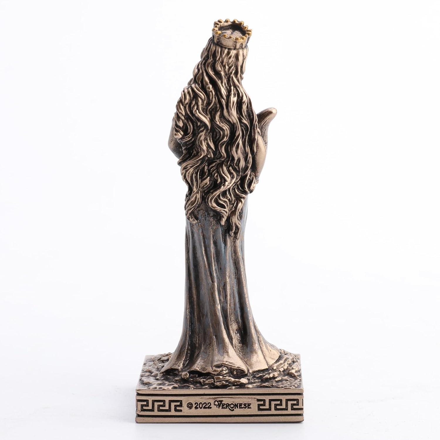 Veronese Design 3 1/2 Inches Fortuna Greek Goddess of Good Fortune Resin Miniatu