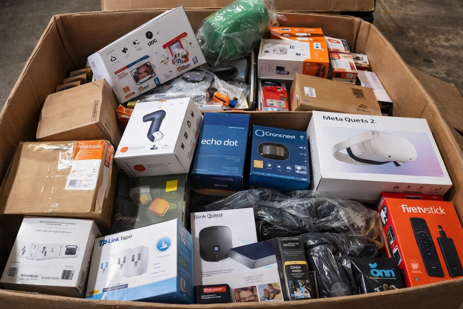 Collector’s Liquidation Box – Random New Items from Multiple Category – Large