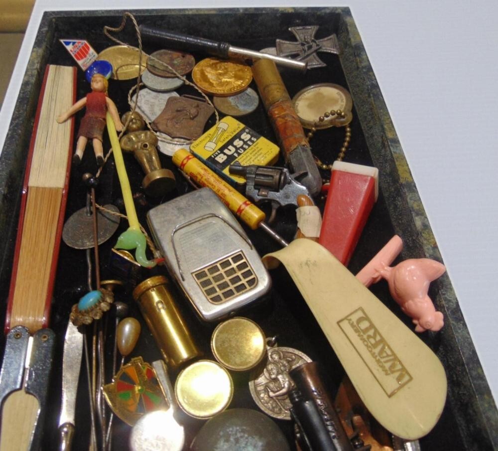 10 pounds “Estate Clearance”-intact, usable, old & new items-BULK SALE#11