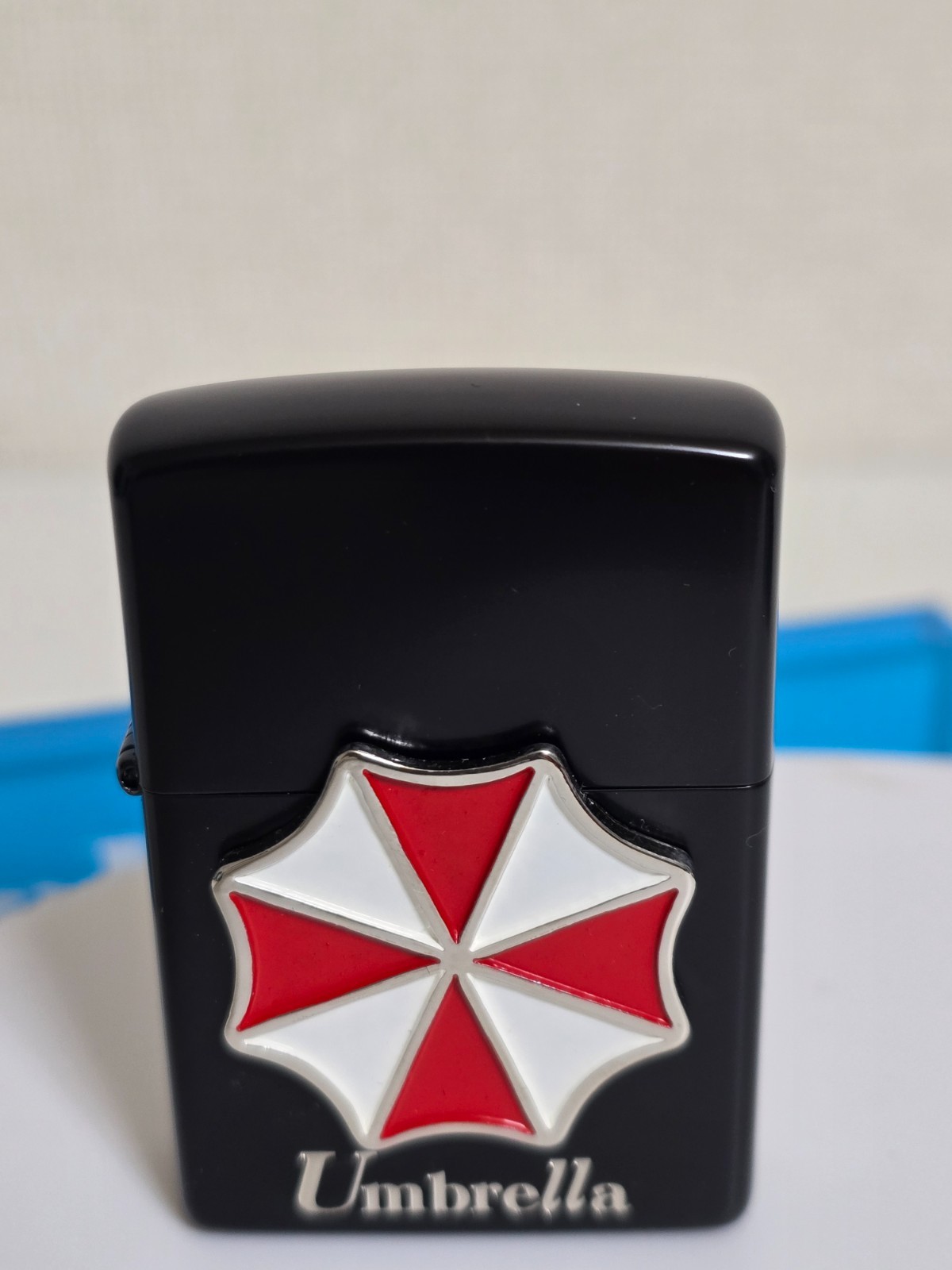 Zippo Resident Evil Umbrella Metal Black Lighter 20th Anniversary limited w/box