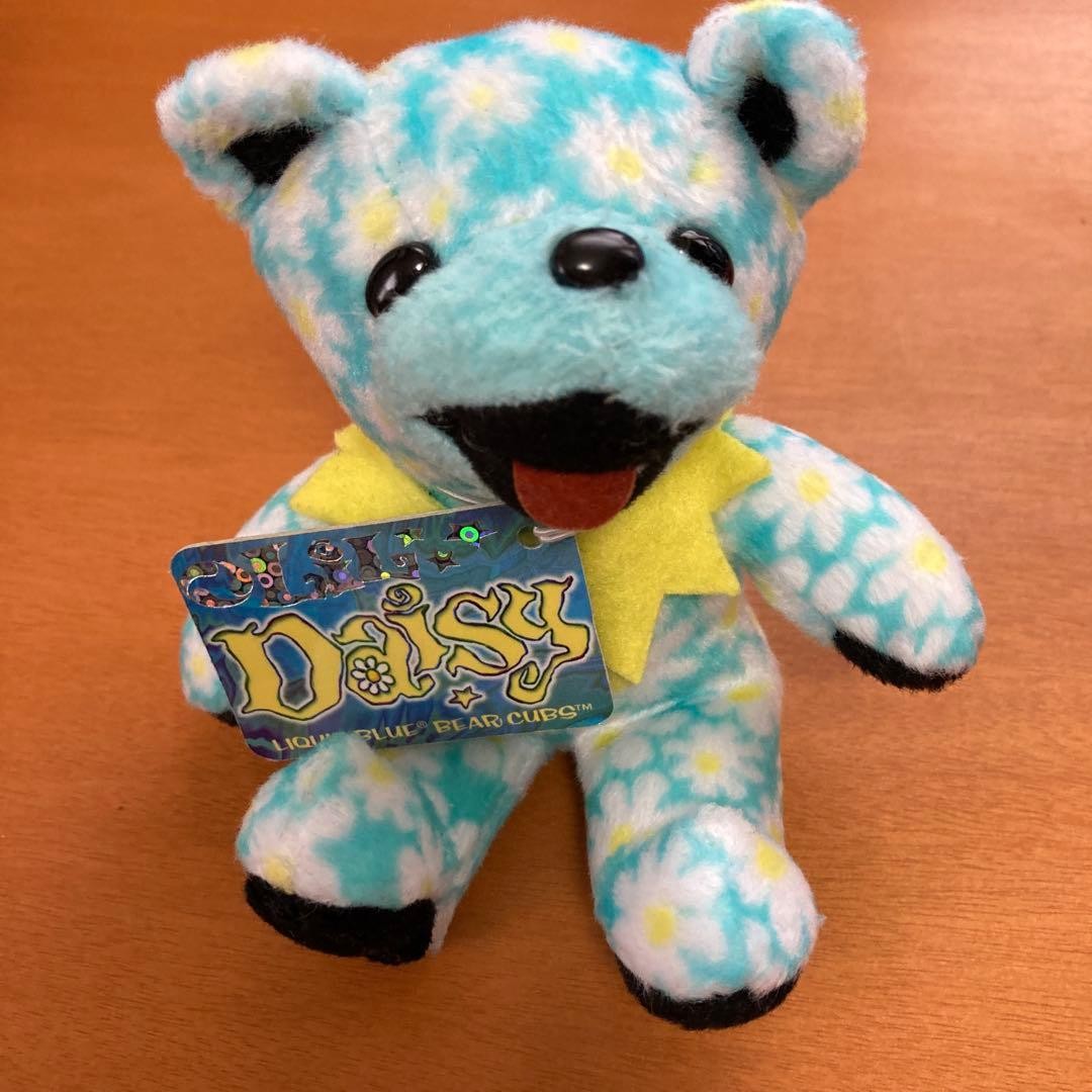 Grateful Dead Bean Bear Lil Daisy Mini Plush Doll 5.1 in Rock Band Mascot