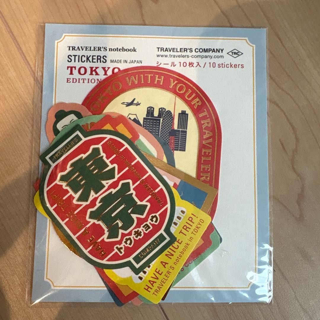 Traveler’s Factory Tokyo Edition 10 stickers Traveler’s Note