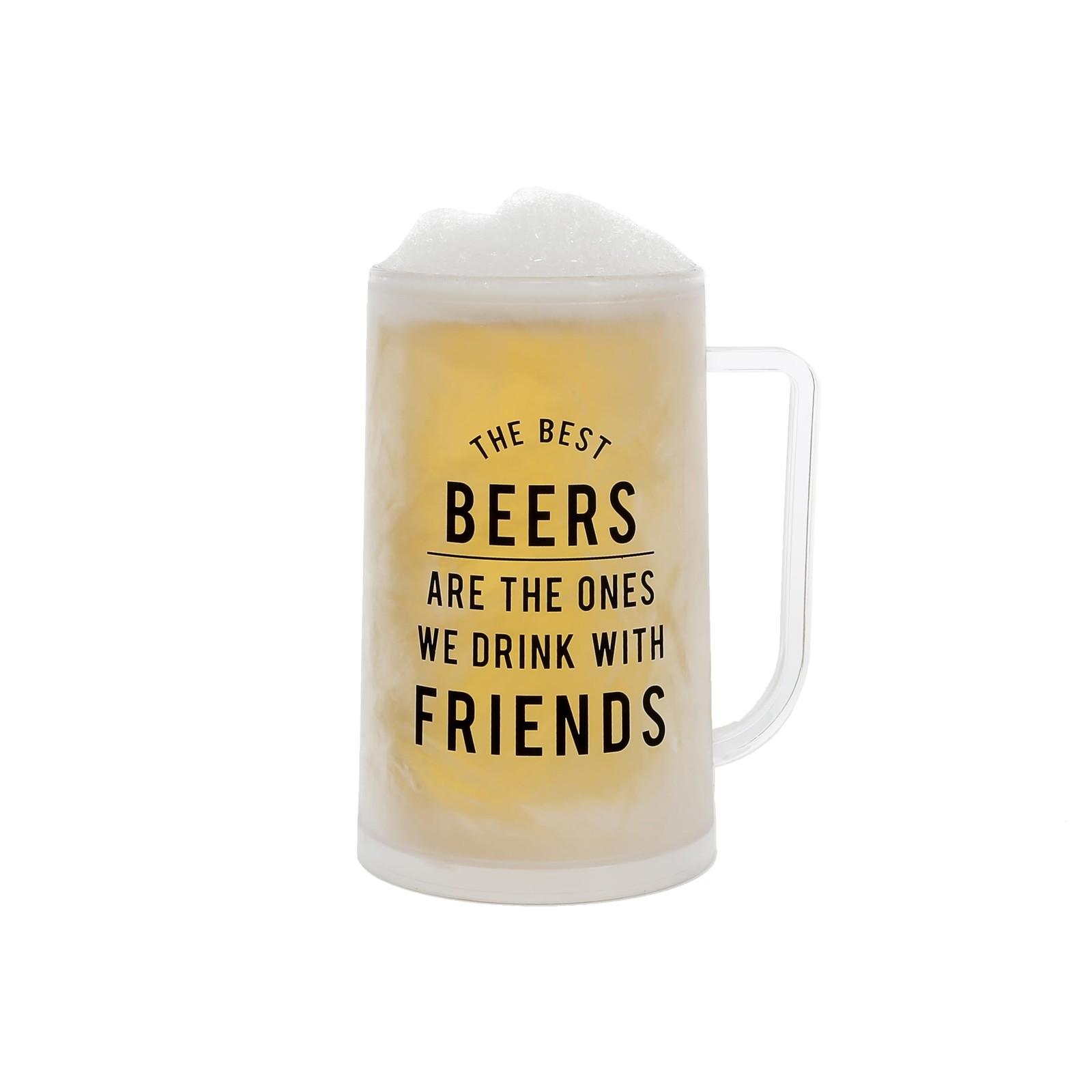 Pavilion The Best Beers 12oz Plastic Freezer Mug, Beer Lover Gift