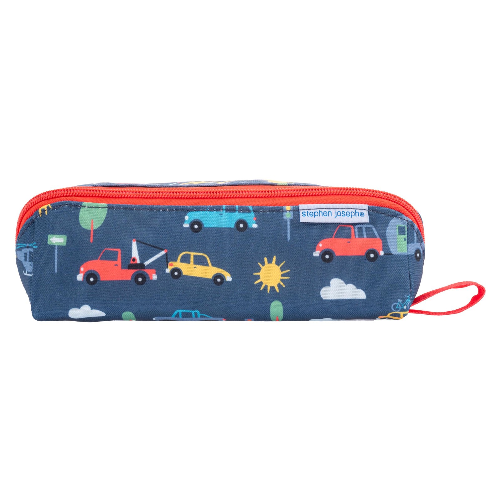 Stephen Joseph Printed Pencil Pouch Kids Stationery Case Transportation Design