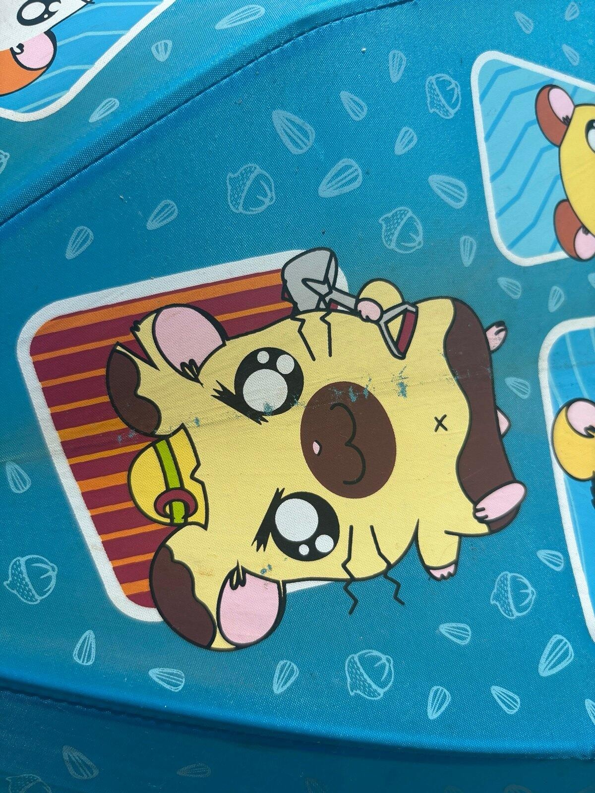 Vintage Children’s Hamtaro anime Umbrella