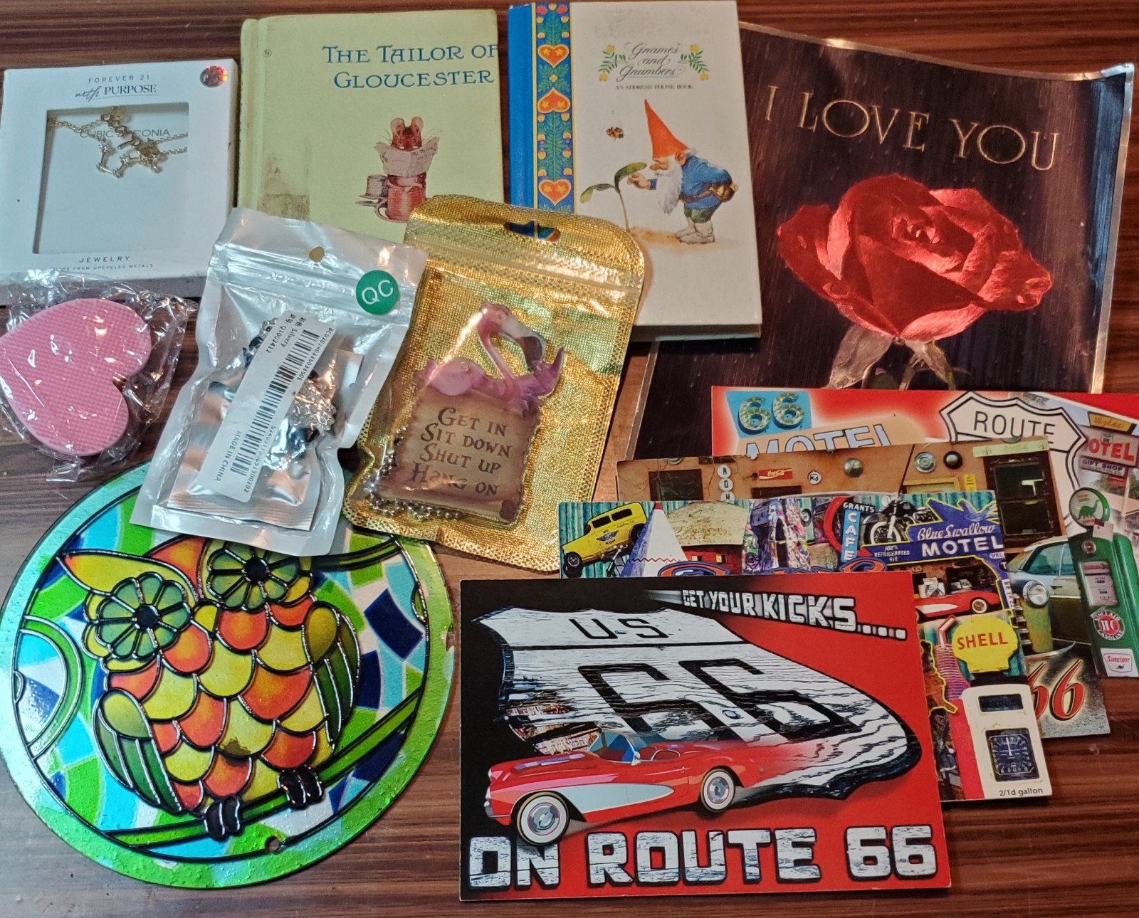 Vintage JUNK DRAWER Lot of TRINKETS & TREASURES Calculators PLAYING CARDS + MORE