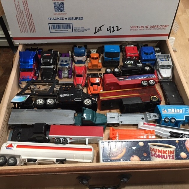 5 pound box lot of New & Old collectible items from estates-See details-#FD25