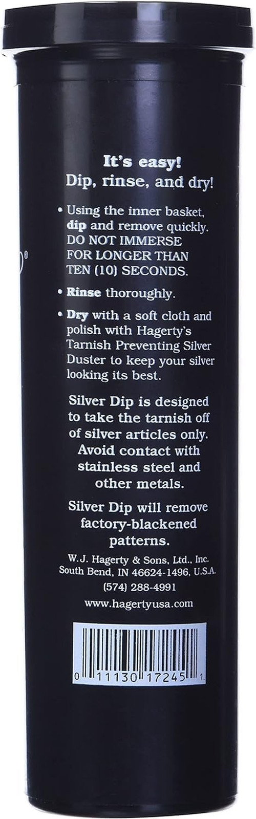 W. J. Hagerty, Black Hagerty 17245 Flatware Silver Dip, 16.9 Oz