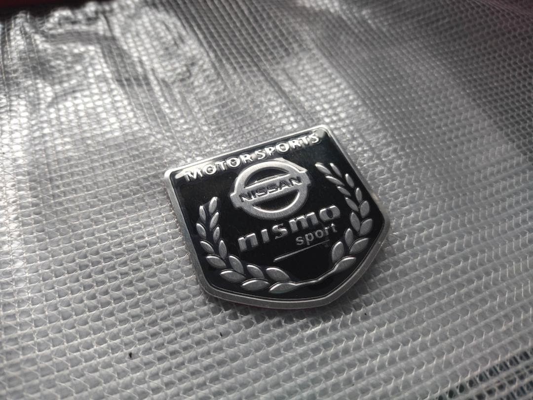 NISSAN NISMO Home Base Type Emblem Plate Black