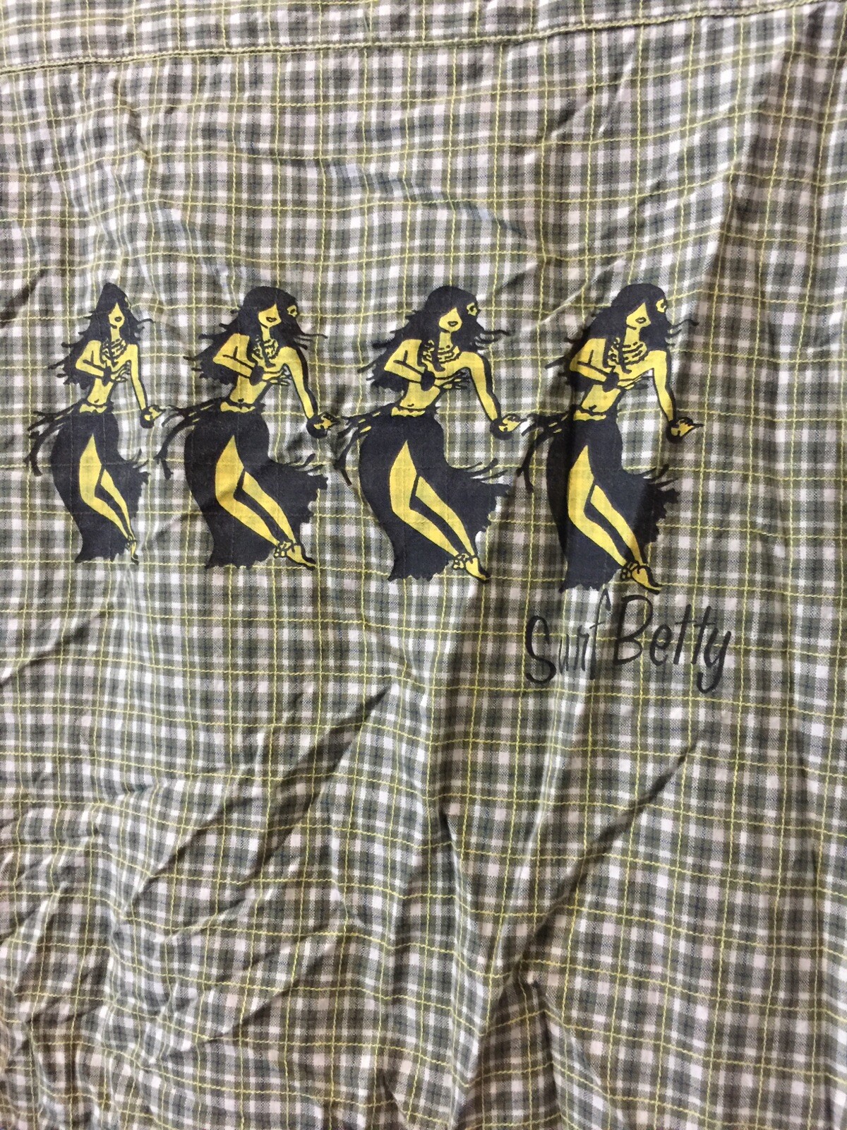 VTG American Eagle Men’s Plaid Hawaiian Short Sleeve Button Down Shirt Size XXL