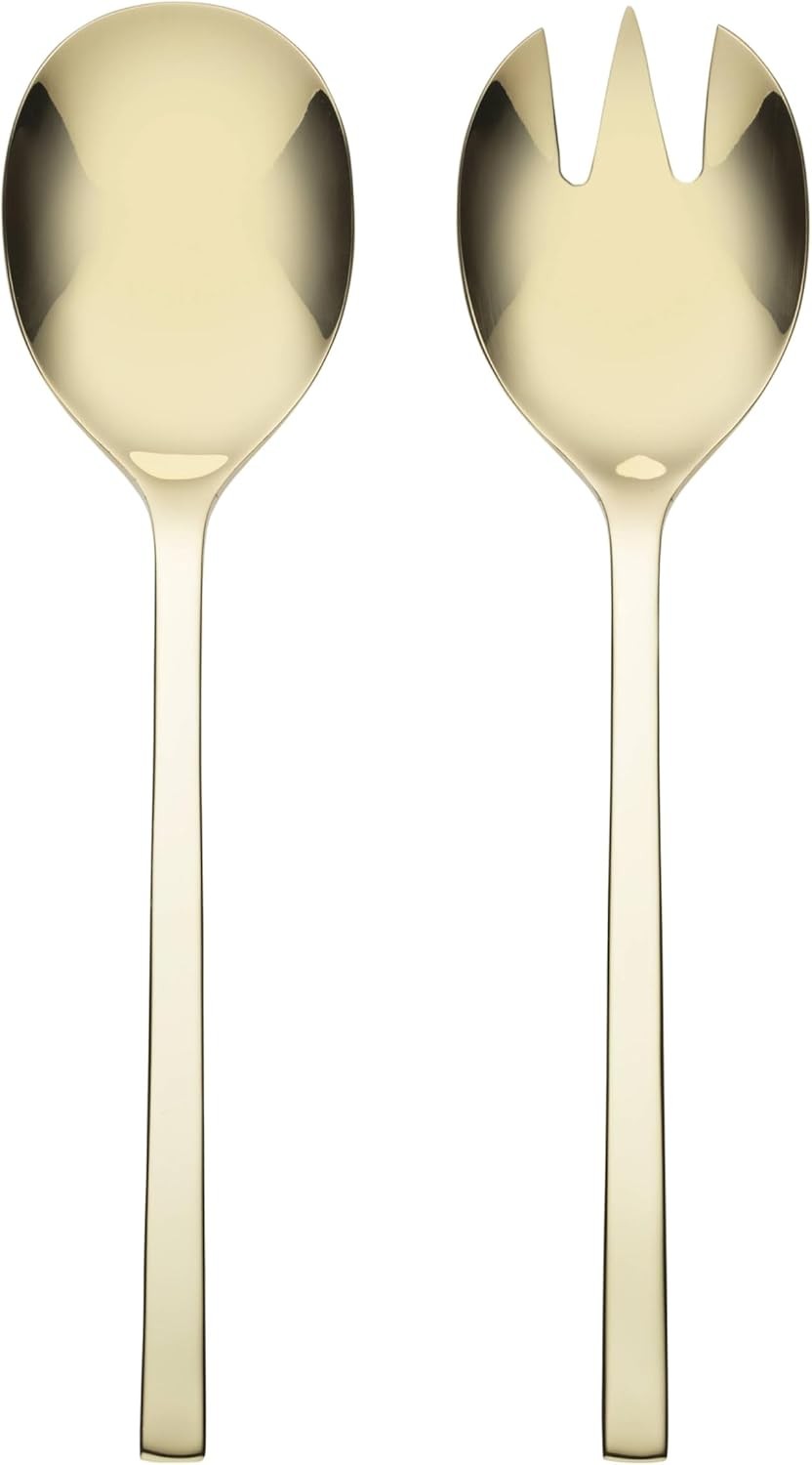 895331 Allay Champagne Everyday Flatware Teaspoons Metallic, Set of 6