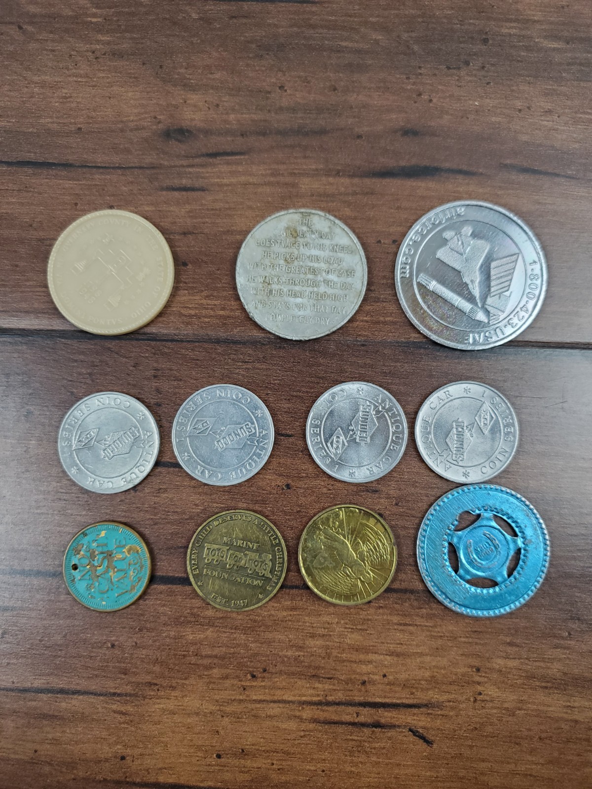 Vtg Tokens Coins Medallions Lot George Washington Missouri D.C. Philadelphia