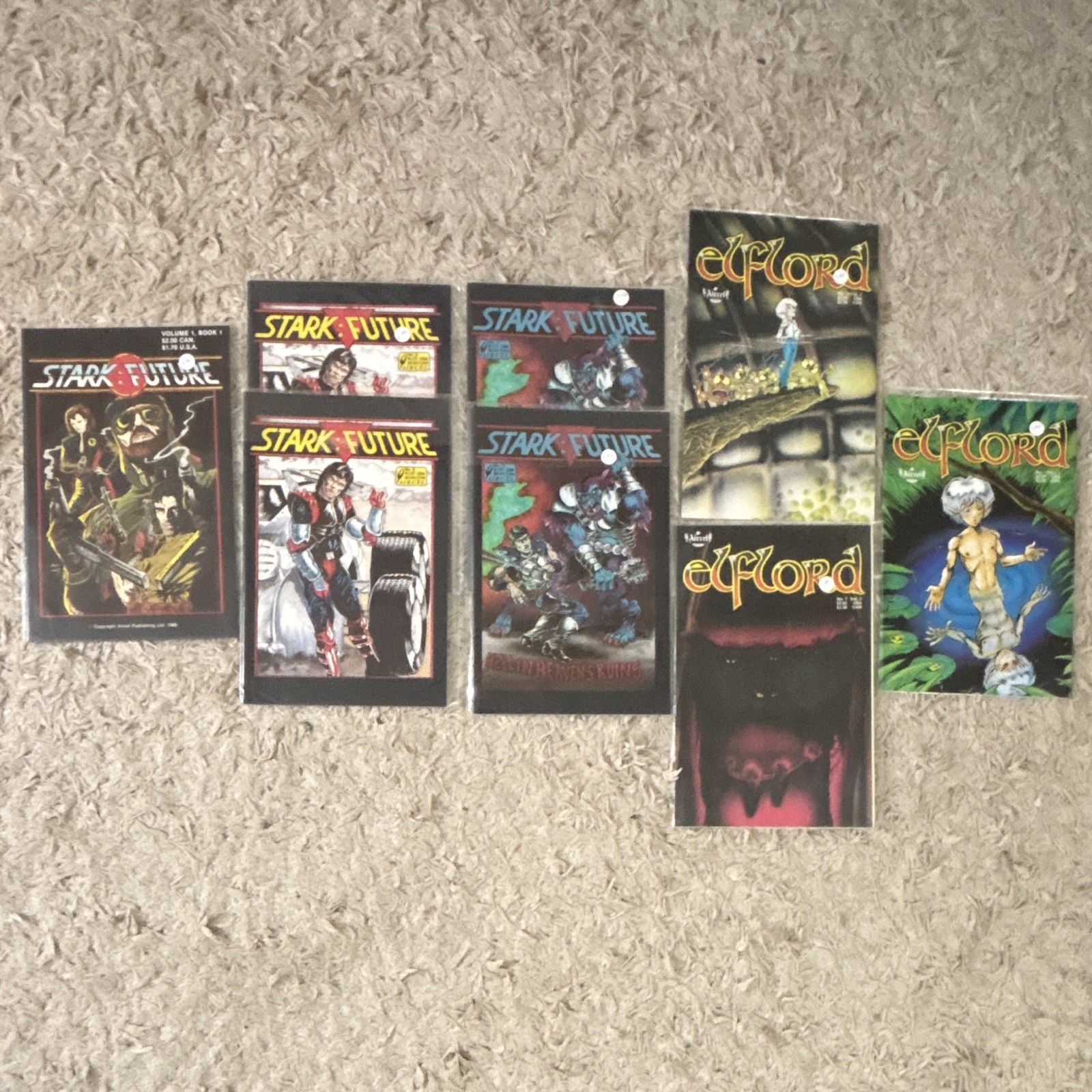 Stark: Future & Elflord Comic Lot – Multiple Issues (Aircel)