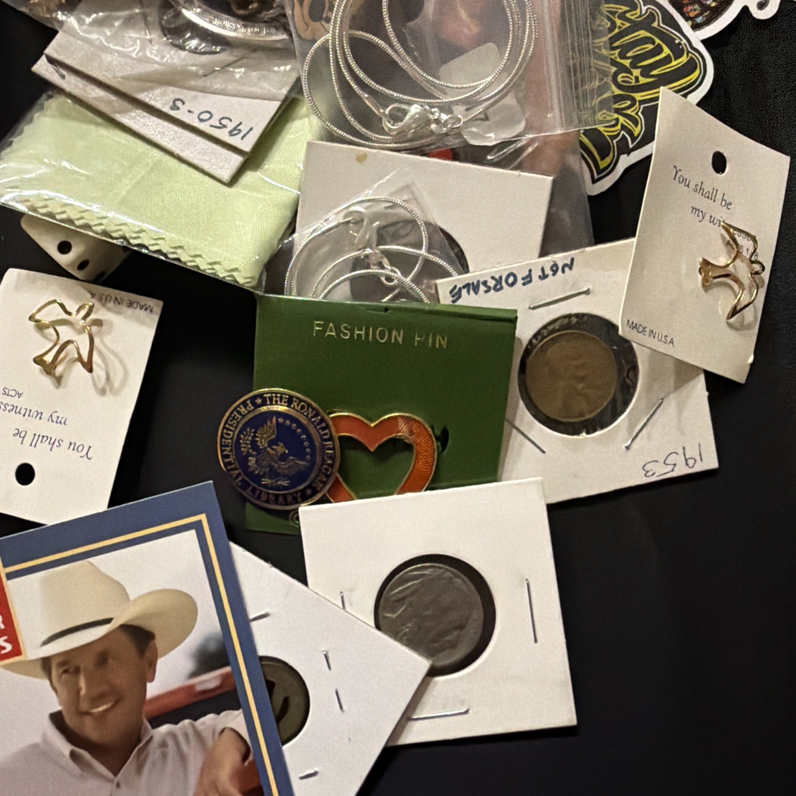 Vintage Grandpa and Grandma’s Junk Drawer Mixed Treasure Lot