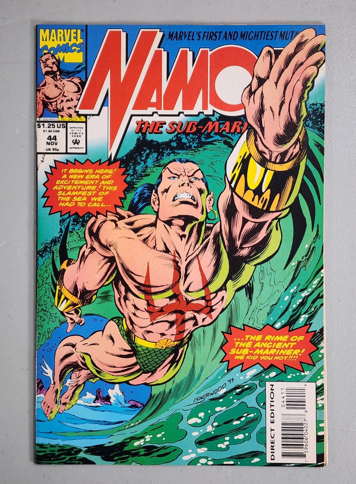 Namor the Sub-Mariner #44 45 46 47 VF to VF/NM Marvel 1993 lot 4