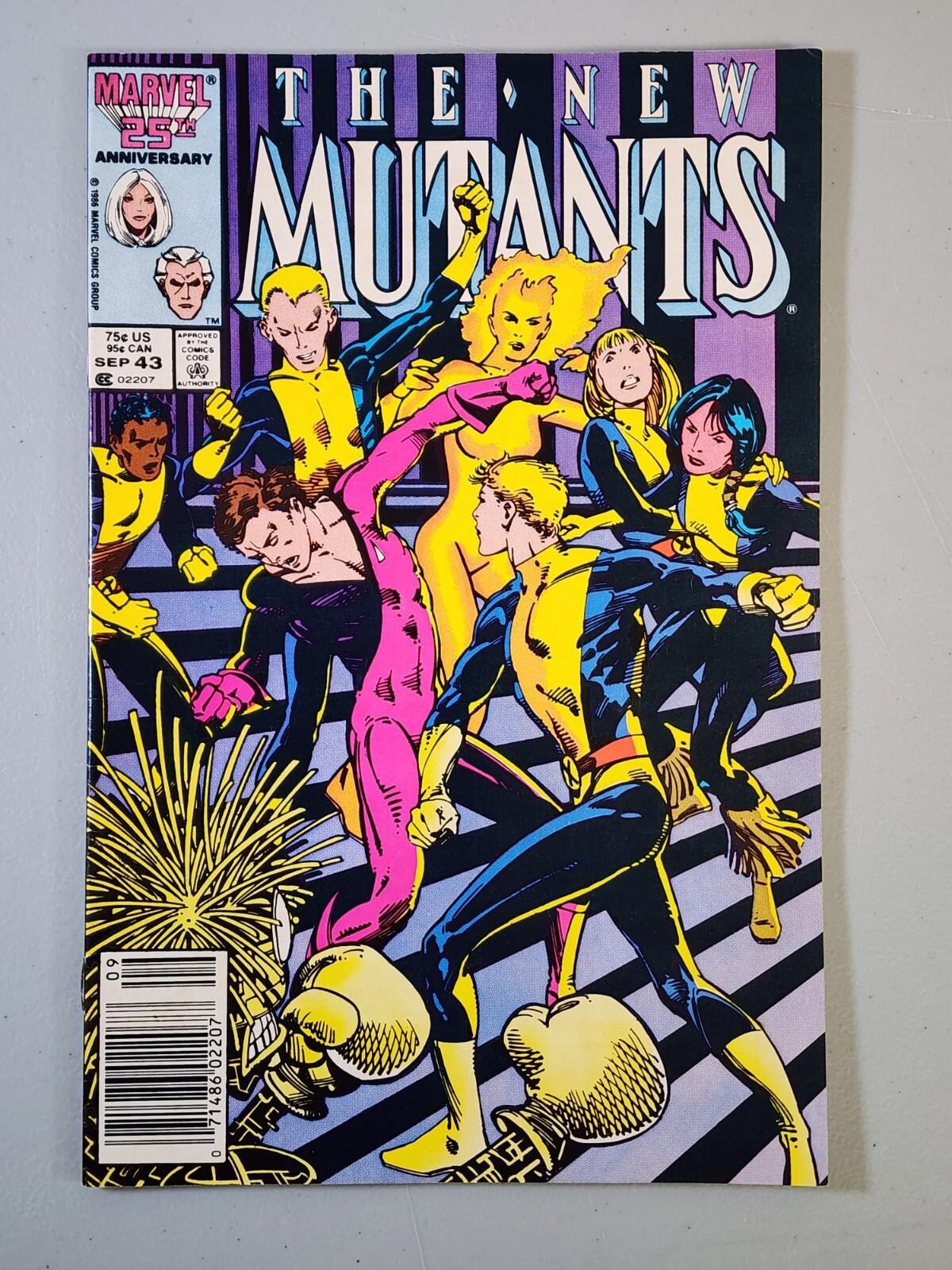 New Mutants #34 37 43 46 Newsstand Marvel 1985 Chris Claremont