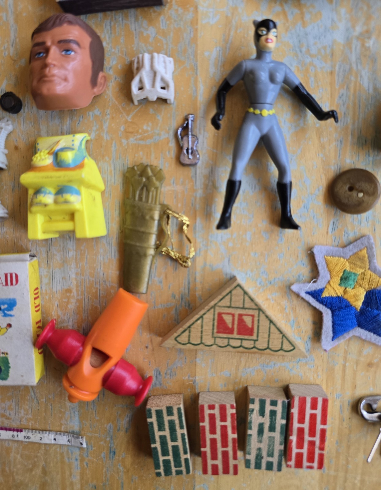 VINTAGE LARGE JUNK DRAWER, TOY BOX LOT Pez, Lego, Doll, Car, Toys, Parts LOT