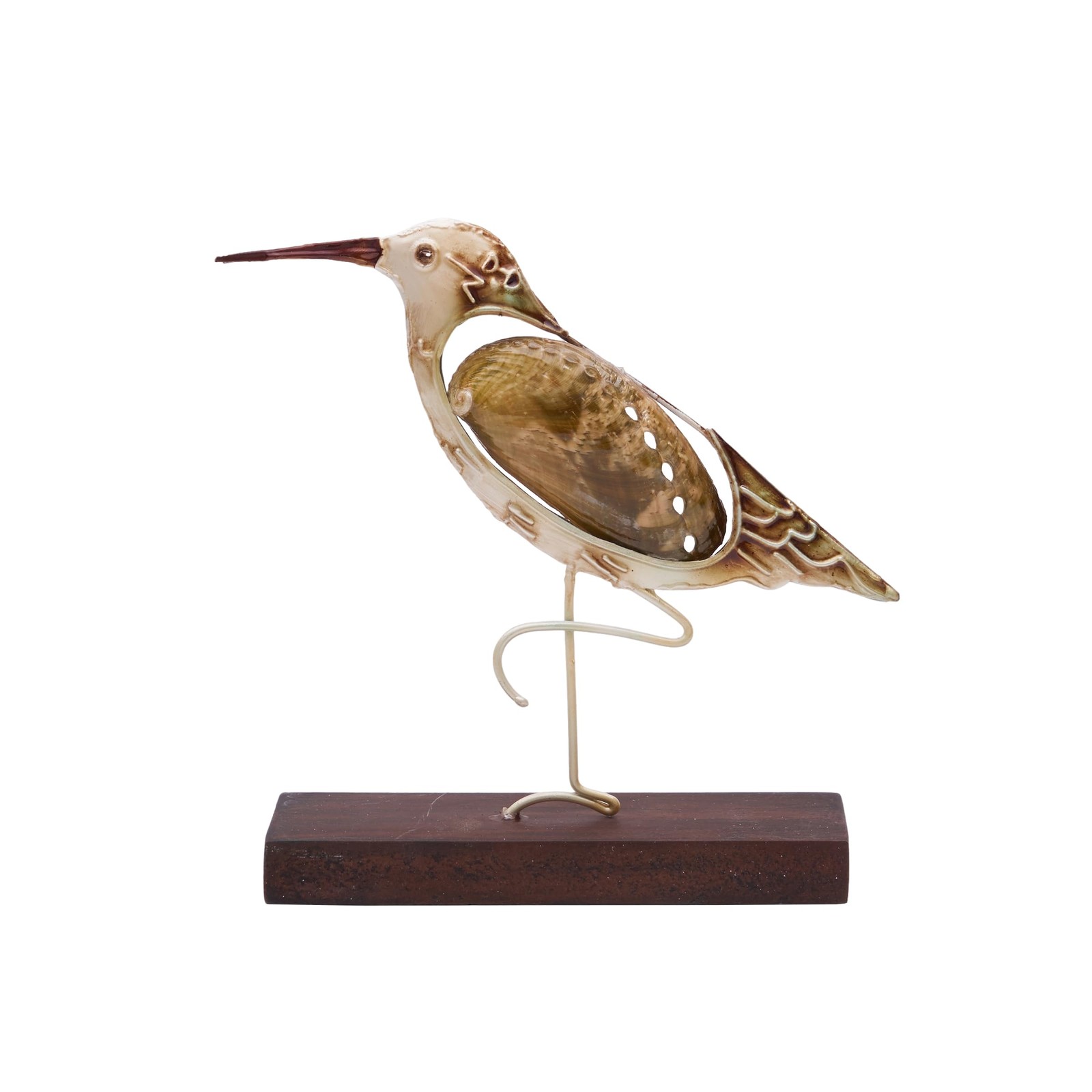 Beachcombers Bird Shell Figurine, 5.5-inches Length, Home Decor Accessories