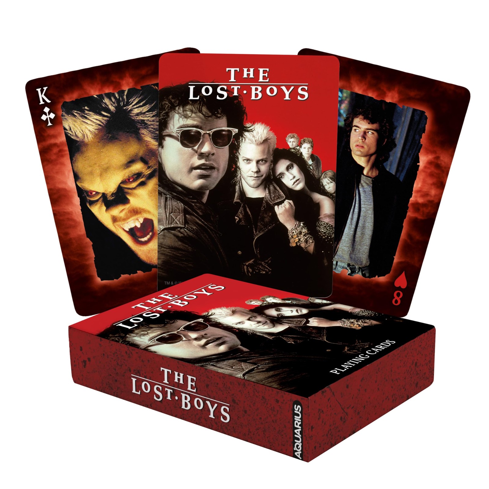 Aquarius Lost Boys Playing Cards, Movie-Themed Deck, 2.5″x3.5″, Official Merch