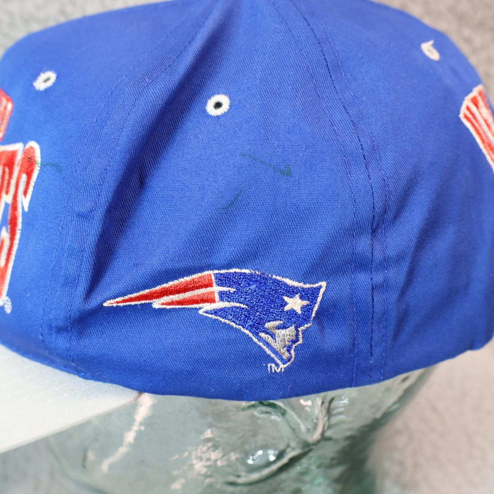 Vtg New England Patriots Hat “Flying Elvis” SnapBack Cap Big
