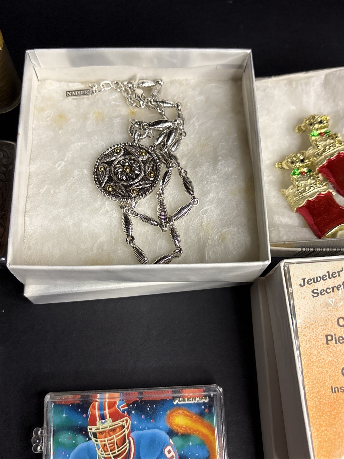 Junk Drawer Lot 1920s Buffalo Nickels, Lighters, Jewelry & More