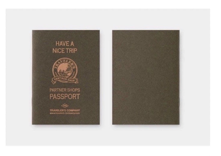 [New and unopened] Traveler’s Factory Company Notebook Partner Shops Passport