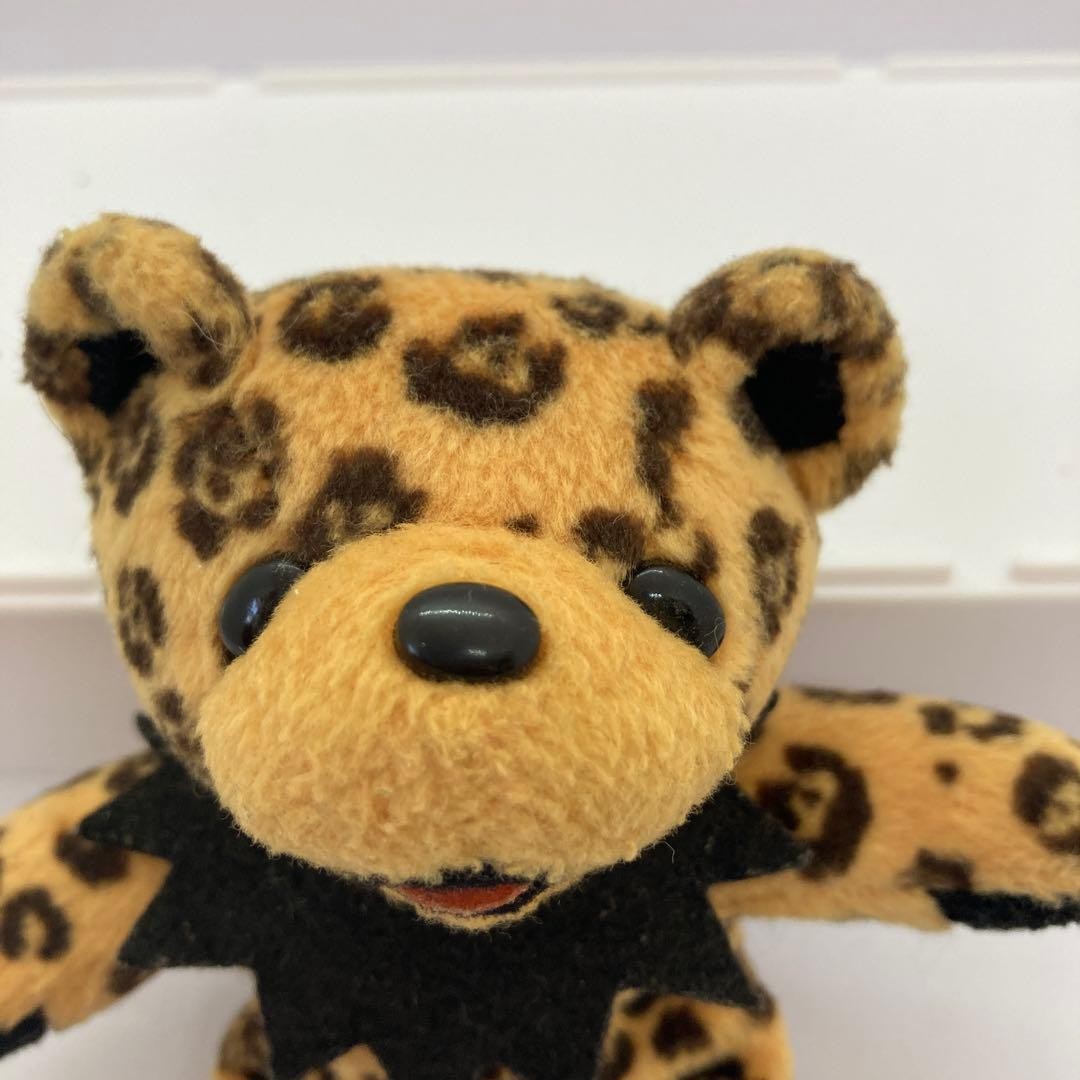 Grateful Dead Bean Bear Delilah Leopard Plush Toy 5.1 inches Collectible