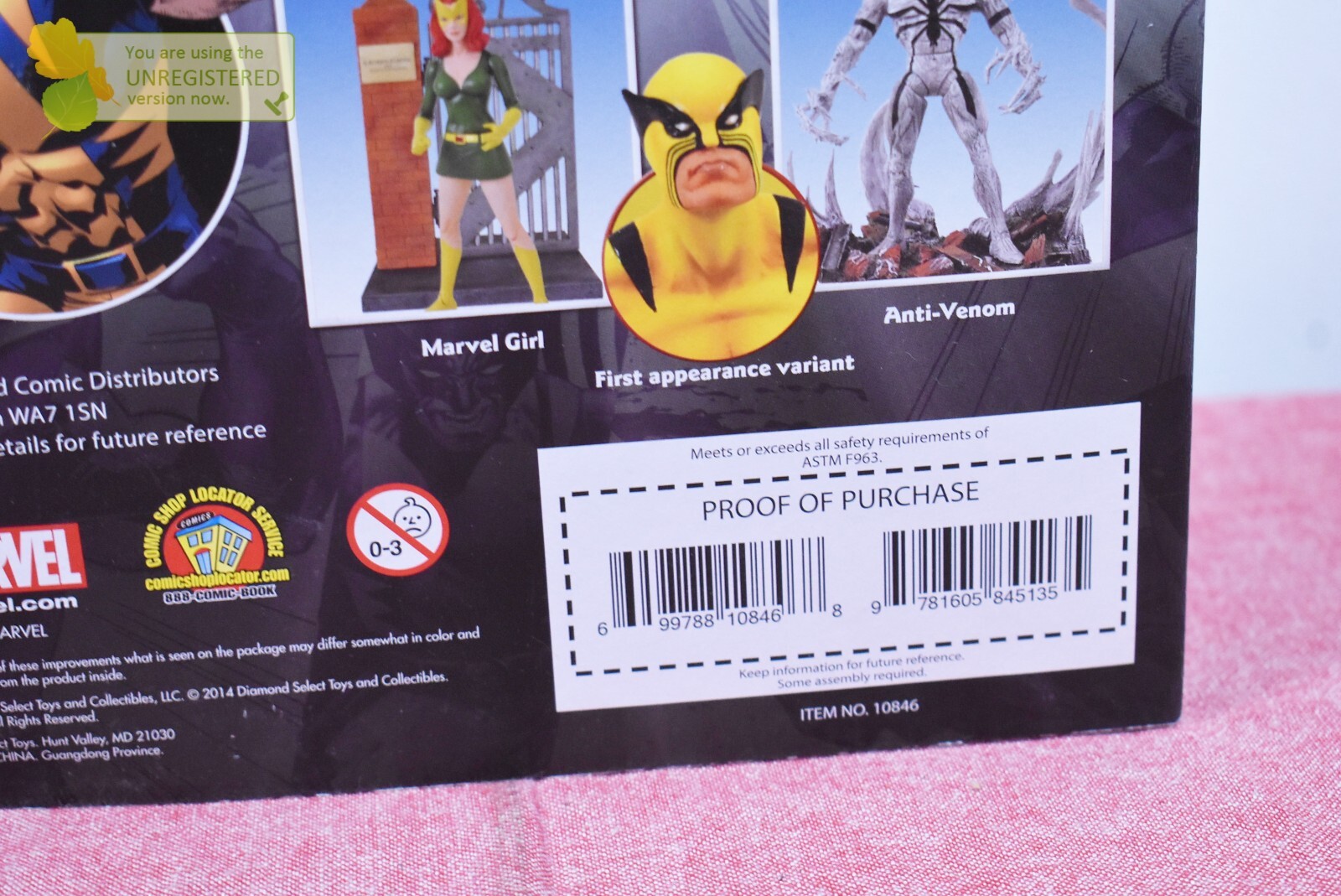 Diamond Select Marvel Select Wolverine X-Men Special Collector Edition Figure