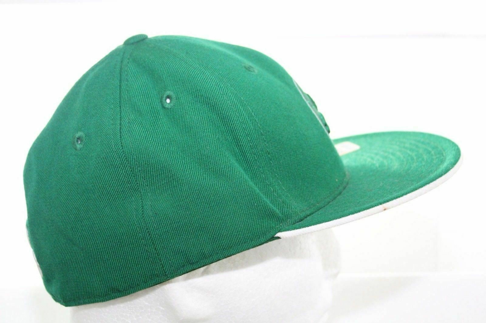 Boston Celtics Reebok Hat – Wool / Acrylic – NBA Green Fitted Cap Size 7 3/8