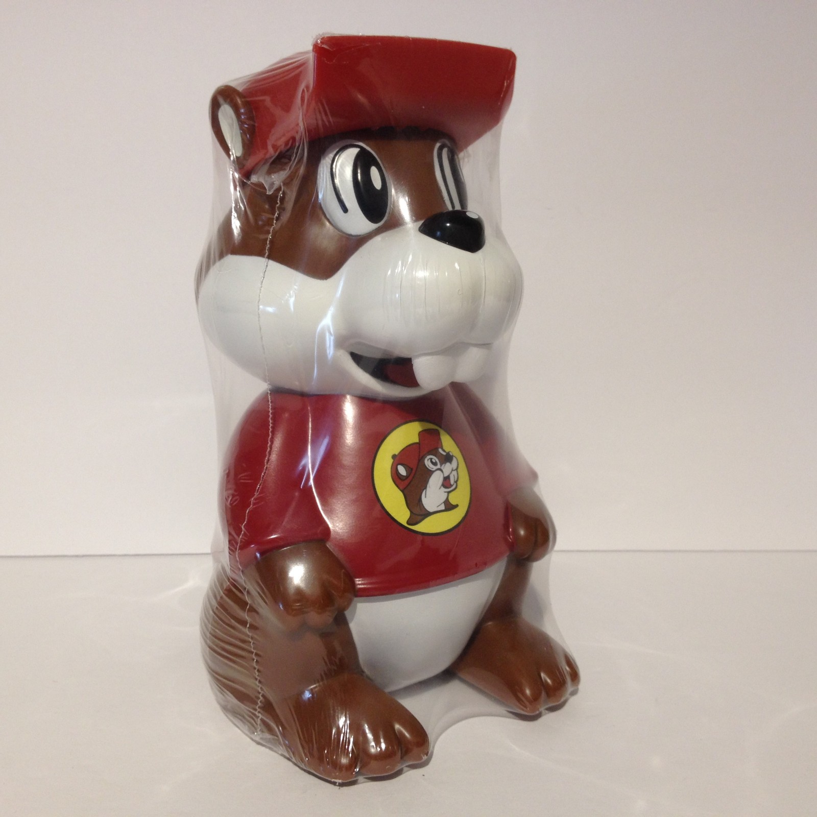 Buc-ee’s Souvenir Lot – Mascot Beaver Bag + Plastic Cup + Keychain + Beaded Bag