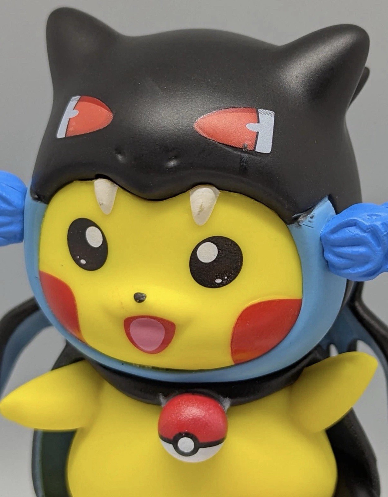 Pikachu Mega Charizard X Cosplay Figure Collectible Pokemon Style Toy Cute