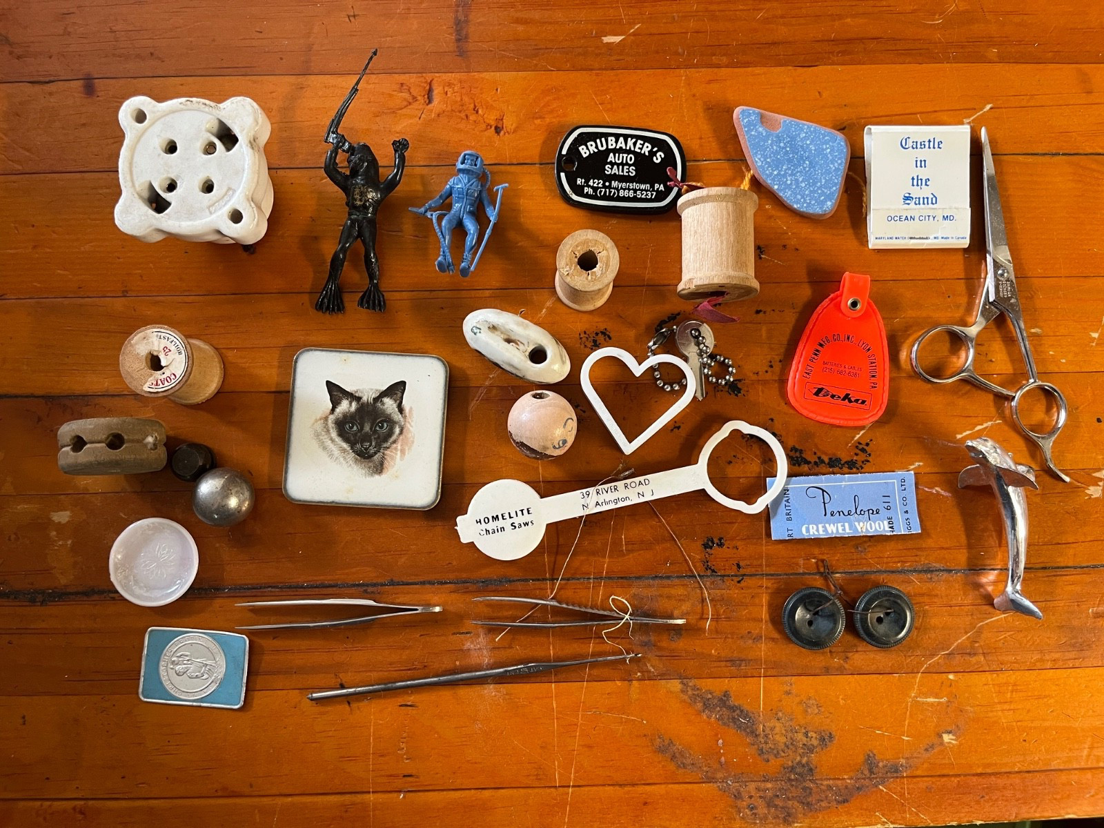 HUGE Vintage Antique Grandma & Grandpa’s JUNK DRAWER LOT Assorted Items 24 lbs.