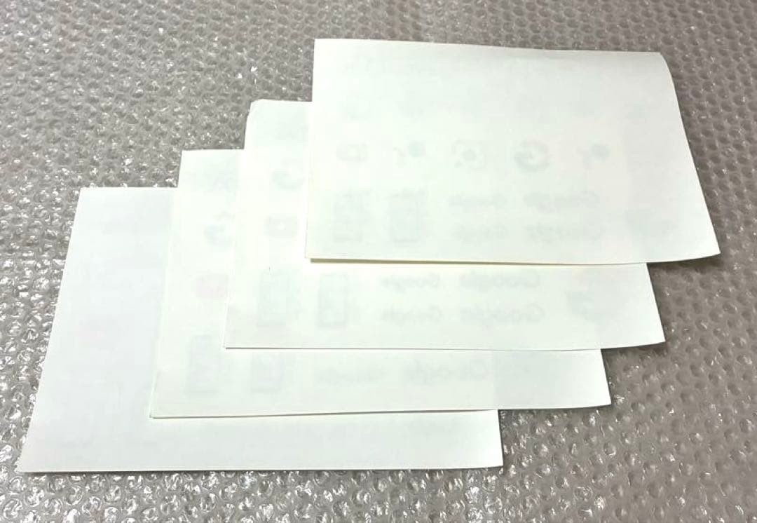 4 pieces not for sale Google Google sticker sticker
