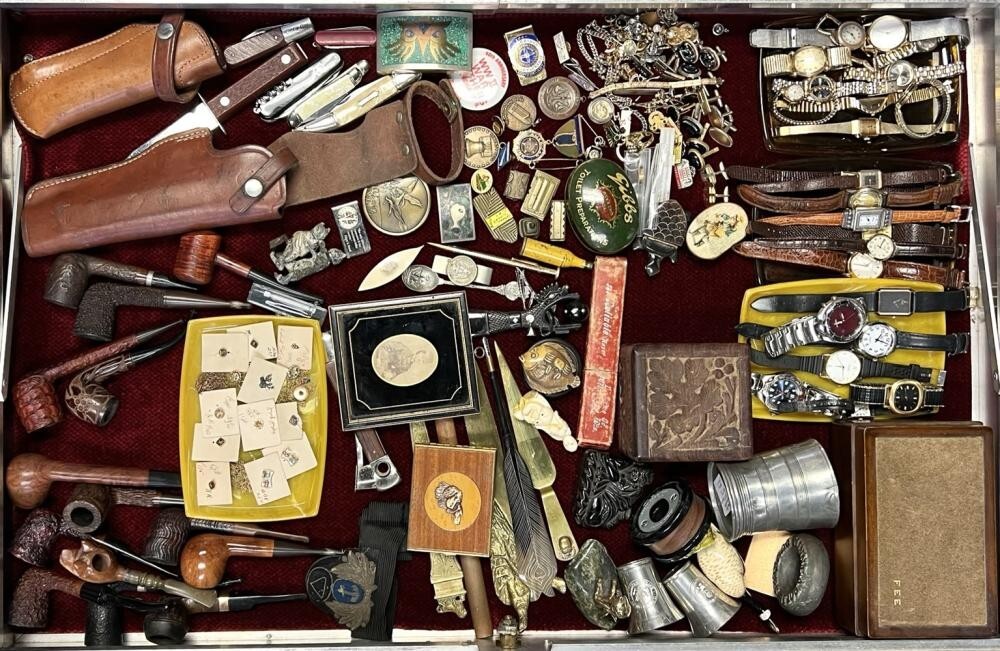 10 pounds “Estate Clearance”-intact, usable, old & new items-BULK SALE#11