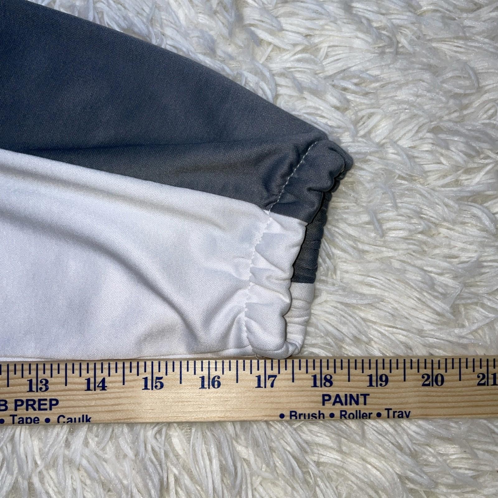VTG United States Olympic Committee Full Zip Jacket M Unisex White Gray USA MADE