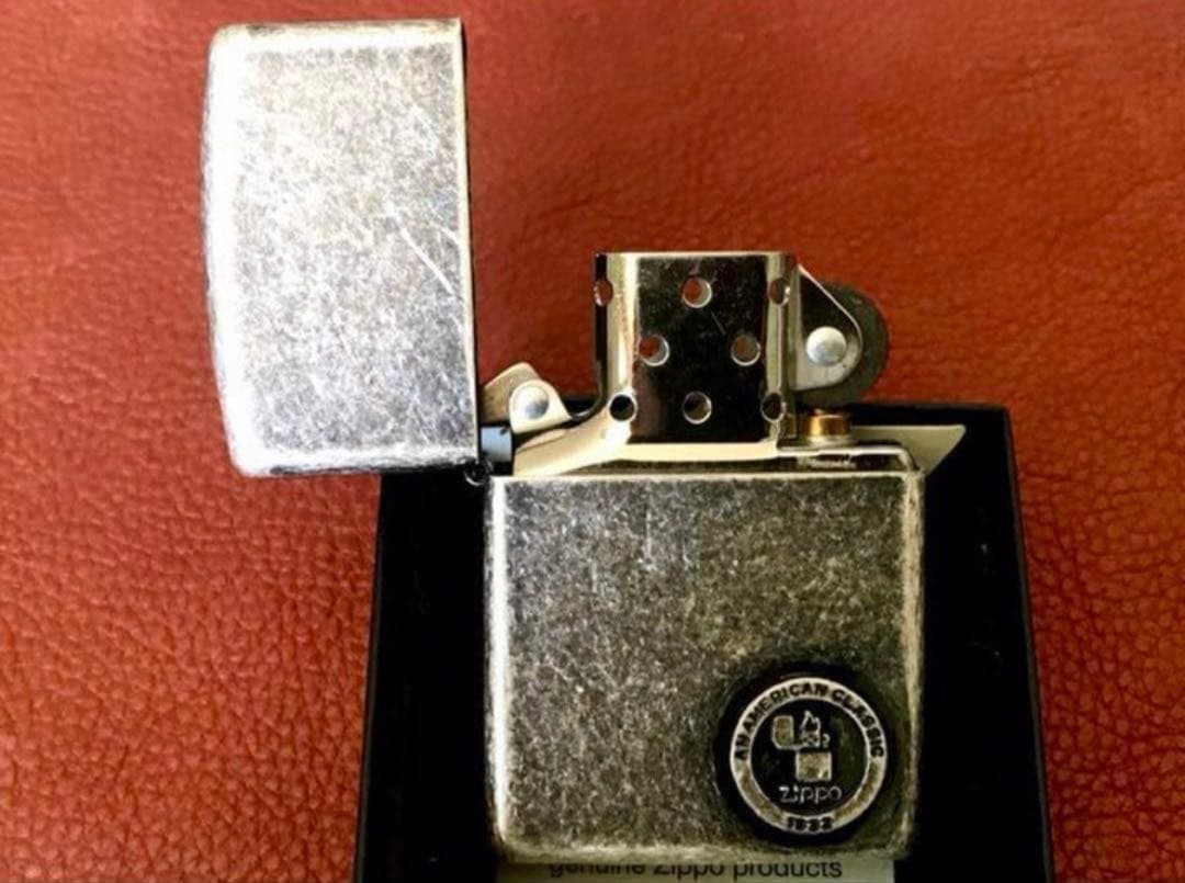 Zippo American Classic Series Antique processing, metal pasting, made in 1994,