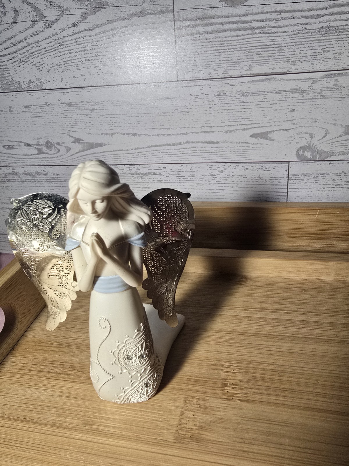 Little Things Mean A Lot “Prayer” Angel Figurine, 3.5″