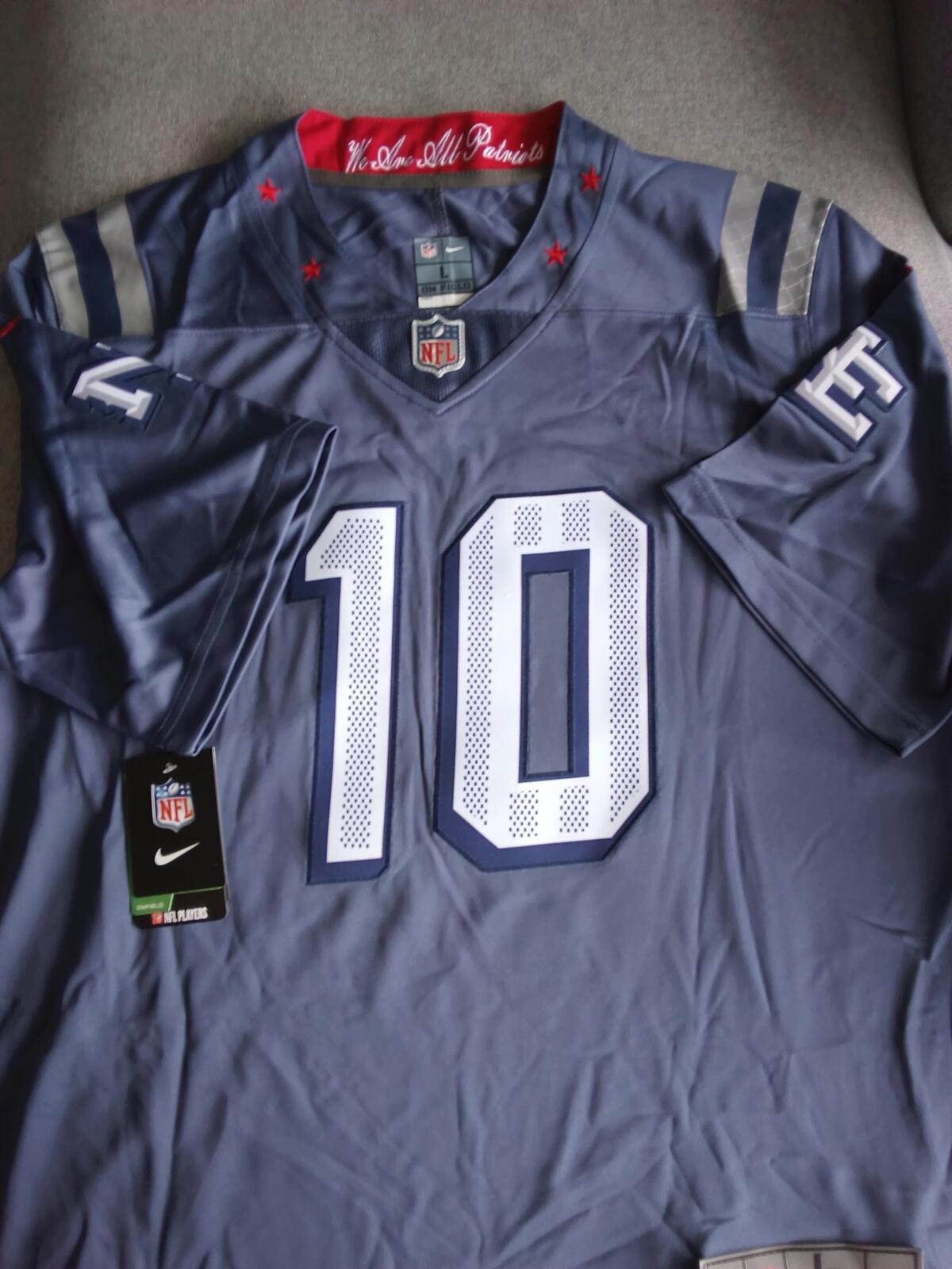 Drake Maye Signed Autographed New England Patriots Football Jersey w/ ACE COA