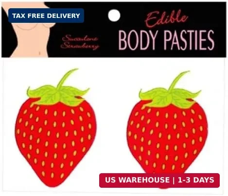 Edible Body Pasties (Strawberry)