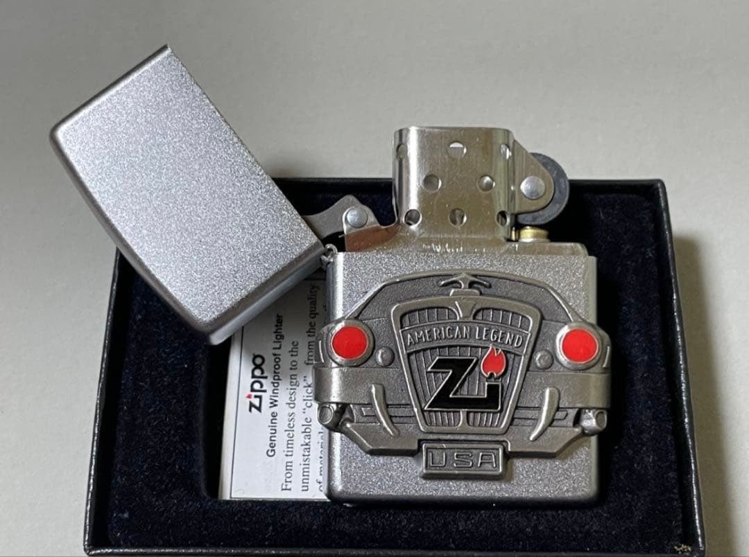 Zippo American Legend Zippo Metal Paste Made in 2001 Rare Unused Item