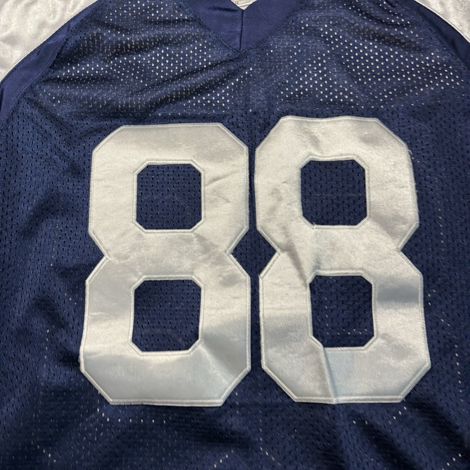 Vintage Dez Bryant Dallas Cowboys Reebok Onfield Jersey Size 50 Throwbacks Blue